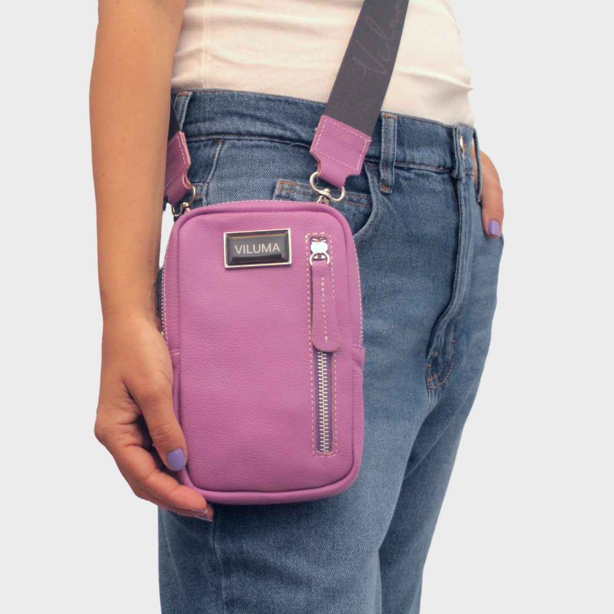 Viluma Bags Porta Celular Lilac - Imagen 4